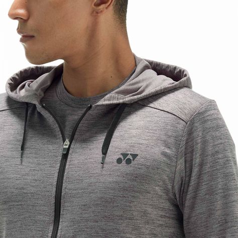 POLERON YONEX HOODIE 51040 GRIS 2022-2