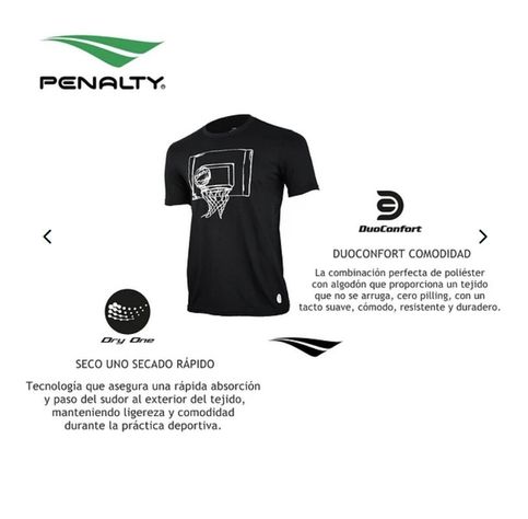 POLERA PENALTY BASKET NEGRA-1