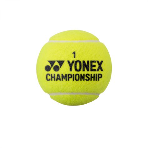 PELOTA DE TENIS YONEX CHAMPIONSHIP BLACK ITF X3-1