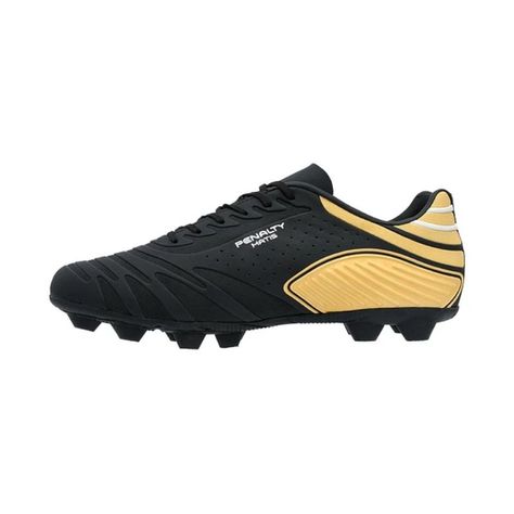 ZAPATO DE FUTBOL PENALTY MATIS Y-2 NEGRO/DORADO-1