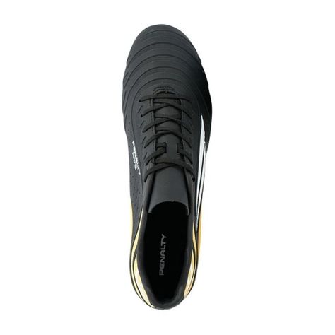 ZAPATO DE FUTBOL PENALTY MATIS Y-2 NEGRO/DORADO-2