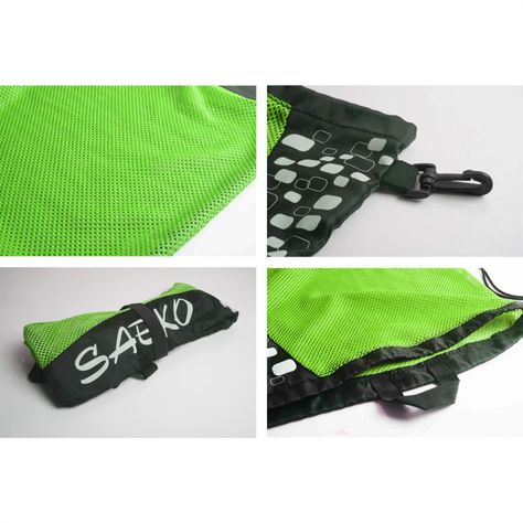 BOLSO MALLA NATACION MB02 VERDE SAEKO-1