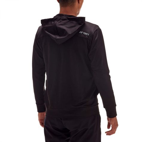 POLERON YONEX HOODIE 51040 NEGRO 2022-1