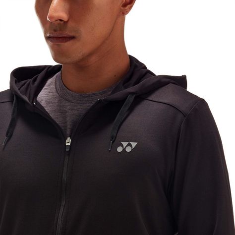 POLERON YONEX HOODIE 51040 NEGRO 2022-2