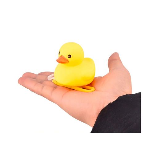 PATITO DE HULE FACHERO PARA TU BICI O CASCO CHINITA-3