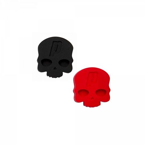 ANTIVIBRADOR PRINCE CALAVERA ROJO/NEGRO-1