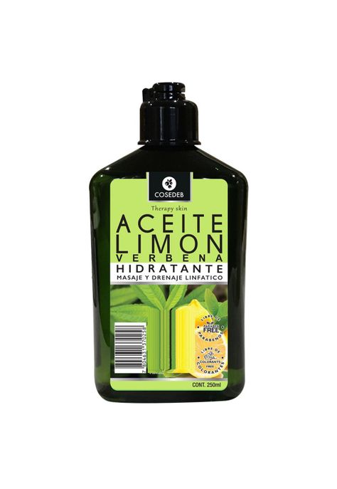 Aceite Masaje Therapy Hidratante Limon Verbena Cosedeb 250ml-0