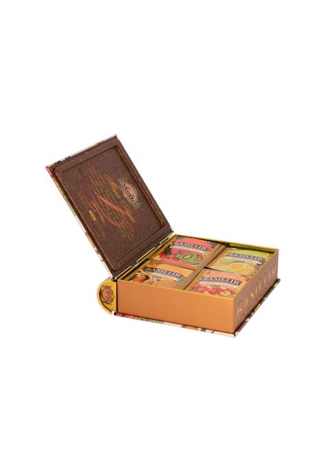 Te Negro Frutal Surtido Basilur Libro Magic Fruits 32 Bolsas.-3