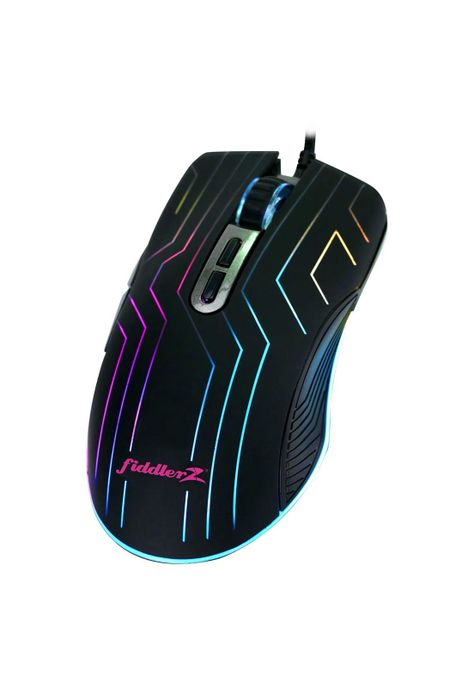 Mouse Gamer Optico 7d Retroiluminado Fd-mo539 Fiddler-1