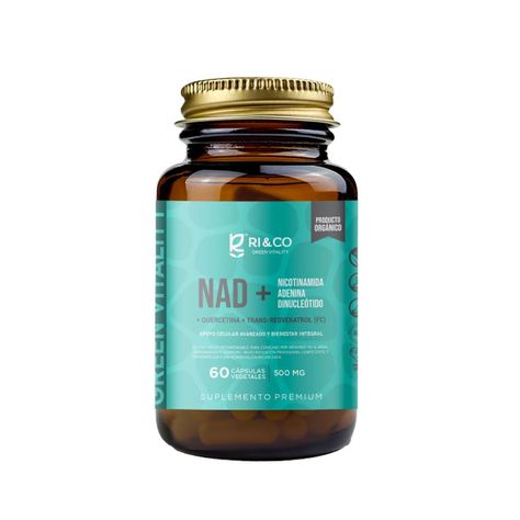 Suplemento Nad+ Nicotinamida Adenina Organico 60 Cap-0