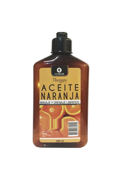 Aceite Masaje Therapy Hidratante Naranja Cosedeb 250ml-0