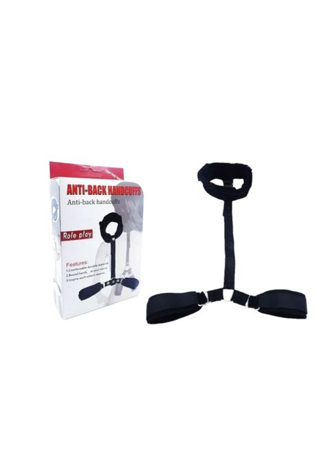 Arnes Erotico Bdsm Inmovilizador de Cuello y Manos-2