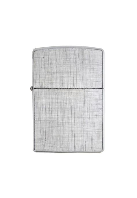 Encendedor Zippo Classic Linen Weave Plateado ZP28181 (Talle:Tamaño Único)-0