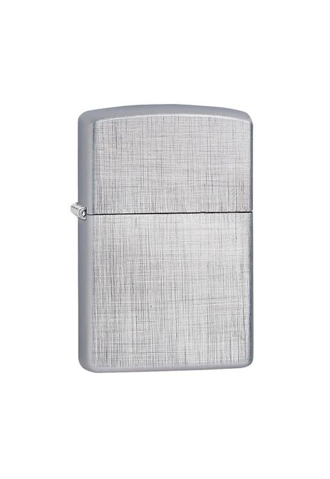 Encendedor Zippo Classic Linen Weave Plateado ZP28181 (Talle:Tamaño Único)-2