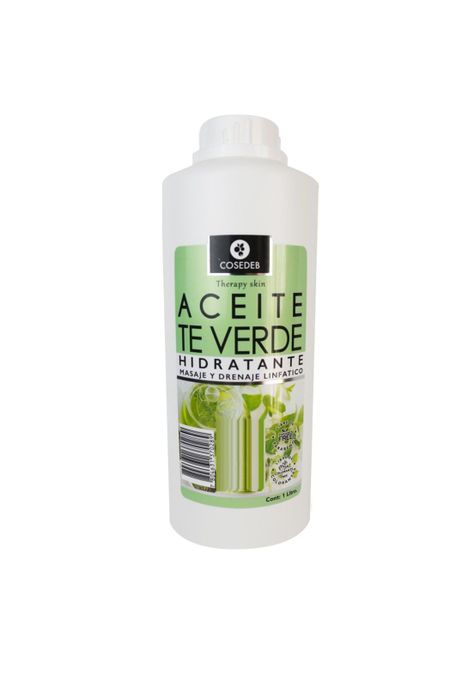 Aceite Masaje Therapy Hidratante Te Verde Cosedeb 1 Litro-0