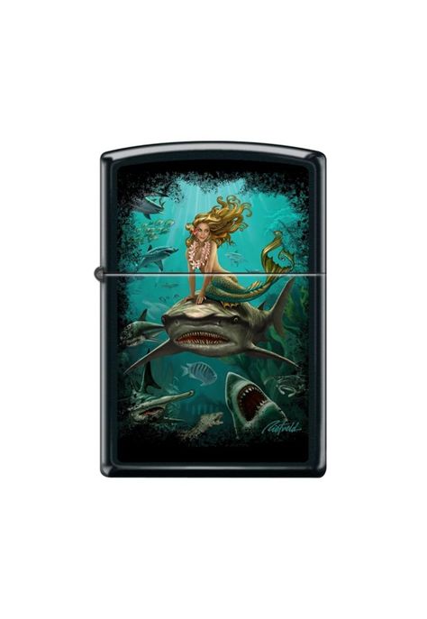 Encendedor Zippo Rick Rietveld Sirena Negro ZP218.CI415276-0
