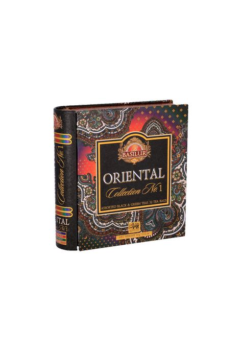 Te Negro Verde Surtido Basilur Libro Oriental N1 32 bolsas-0