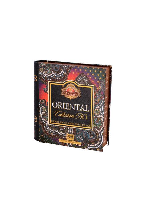 Te Negro Verde Surtido Basilur Libro Oriental N1 32 bolsas-2