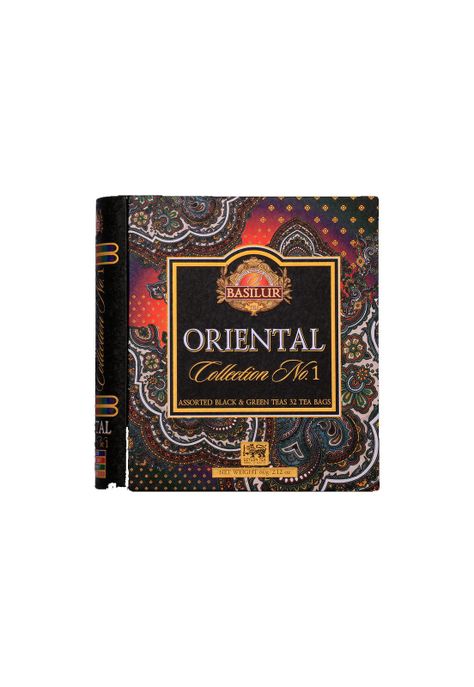 Te Negro Verde Surtido Basilur Libro Oriental N1 32 bolsas-4