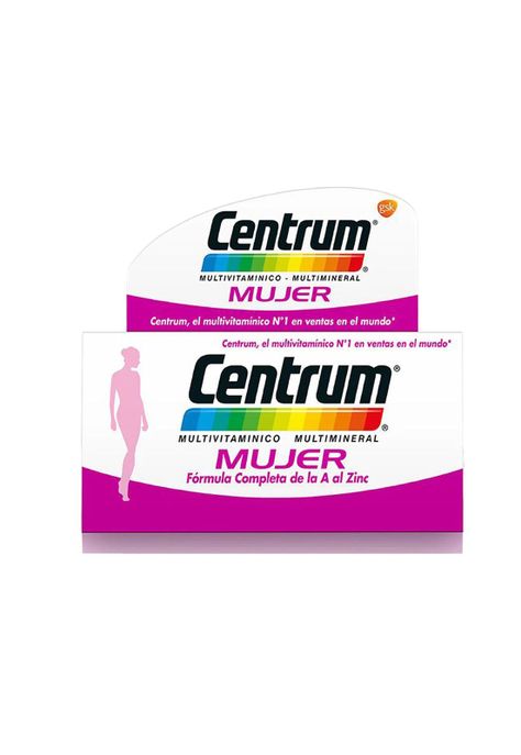 Multivitaminico Centrum Mujer 30 Comprimidos-0