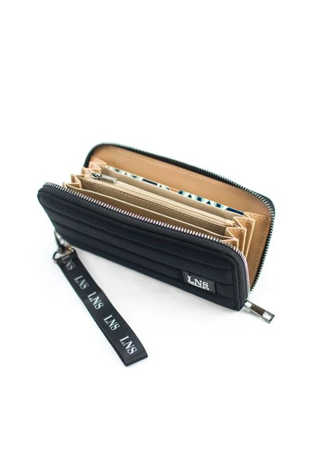 Billetera Mujer Primula Negro Lincoln's-1