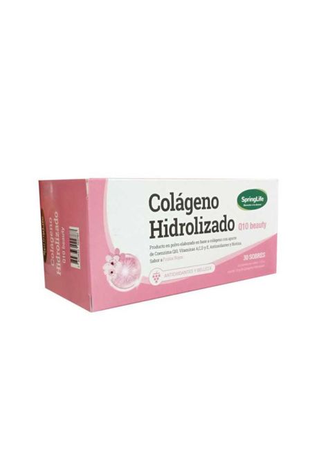 Colageno Hidrolizado Q10 Beauty Vitaminas Biotina 30 Sobres.-1