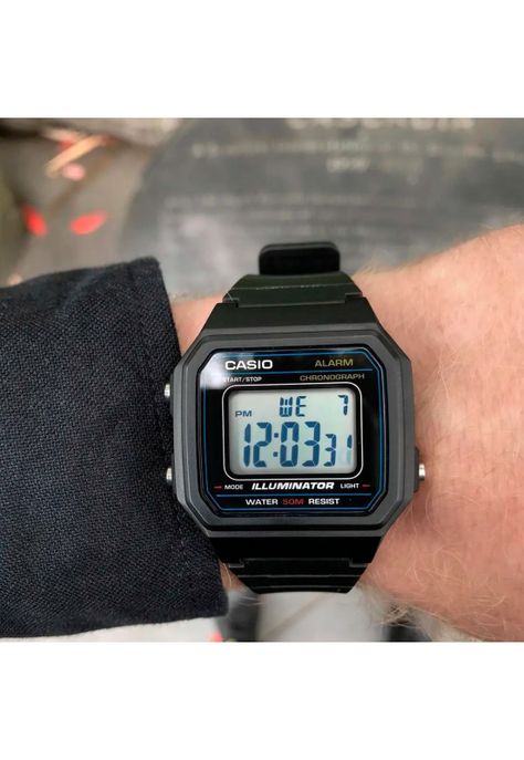 Reloj Casio Digital Varon W-217H-1AV-1