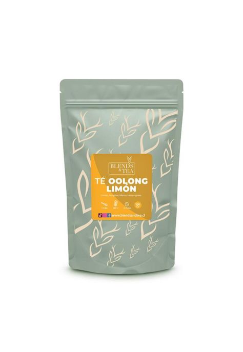 Te Oolong Jengibre Limon 100 gr Blends & Tea-0