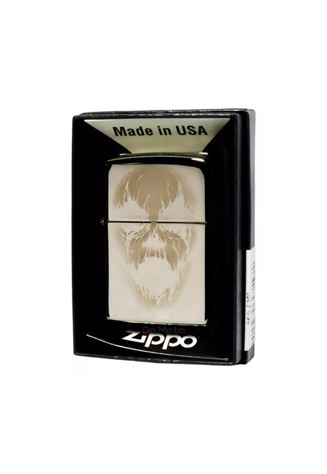 Encendedor Zippo Screaming Monster Design Plateado ZP49799-2