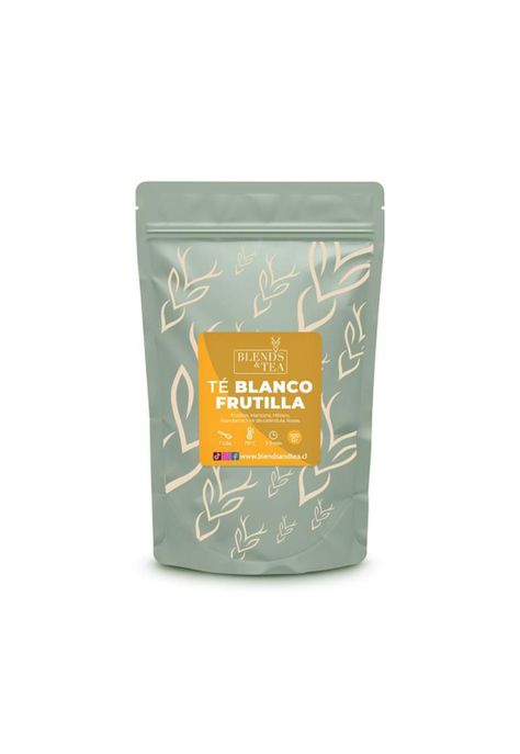 Te Blanco Manzana Y Frutilla 100 gr Blends & Tea-0