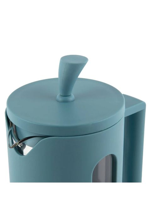 Cafetera Embolo Prensa Francesa Roma Celeste 6 Tazas Oroley-2