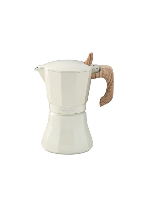 Cafetera Italiana Induccion Petra Cream 9 Tazas Oroley-0