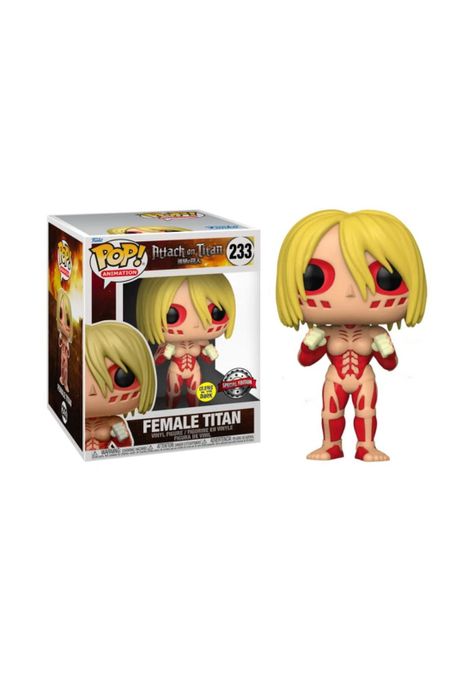 Funko Pop Super Attack On Titan Female Titan Glow 233-0