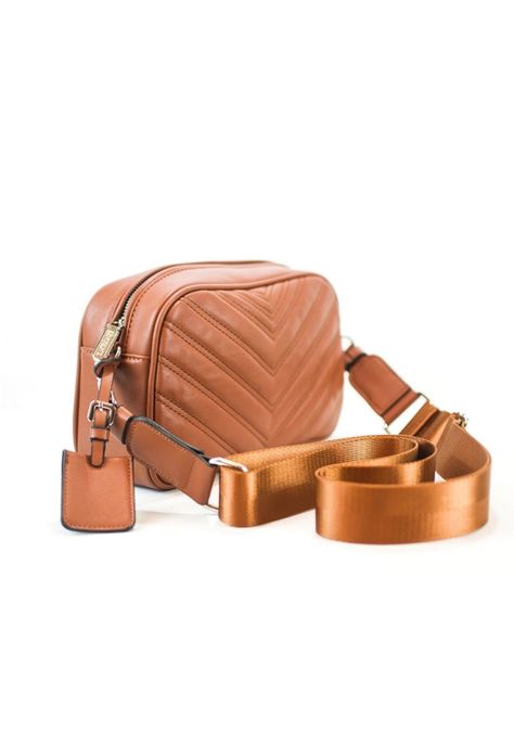 Cartera Bandolera Perpiñan Caramelo Lincoln's-1