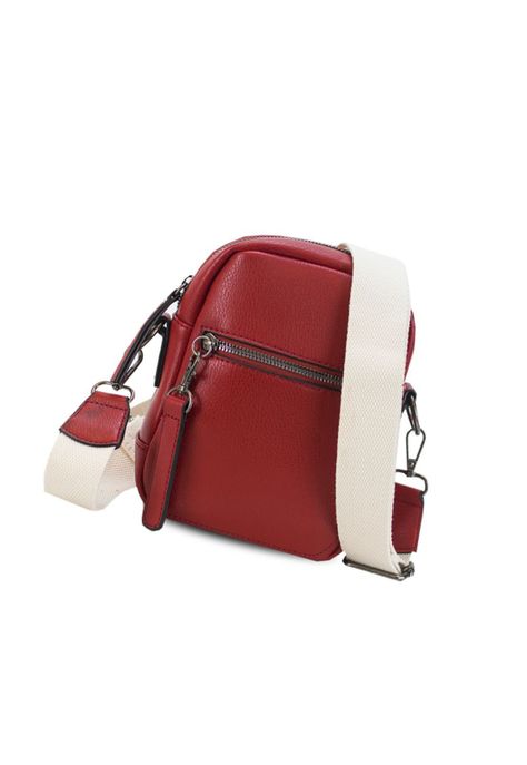 Cartera Bandolera Copacabana Tomate Lincoln's-1