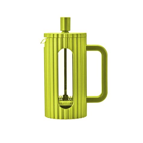 Cafetera Embolo Amalfi Verde Lima 350 ml Oroley-0