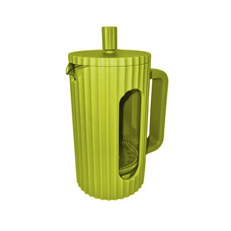Cafetera Embolo Amalfi Verde Lima 350 ml Oroley-3