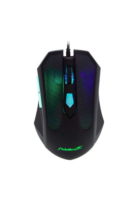 Mouse Gamer 6d Retroiluminado Luz Led Fd-mo532 Fiddler-0