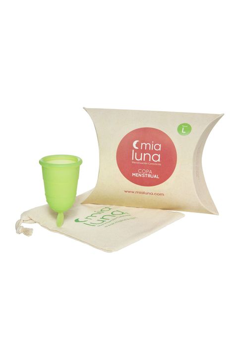 Copa Menstrual Mia Luna Mia Verde Talla L-0