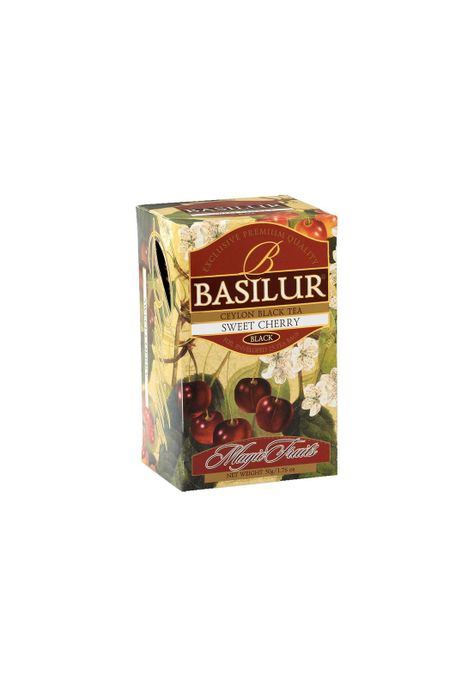 Te Negro Basilur Sweet Cherry Caja 25 bolsas-0