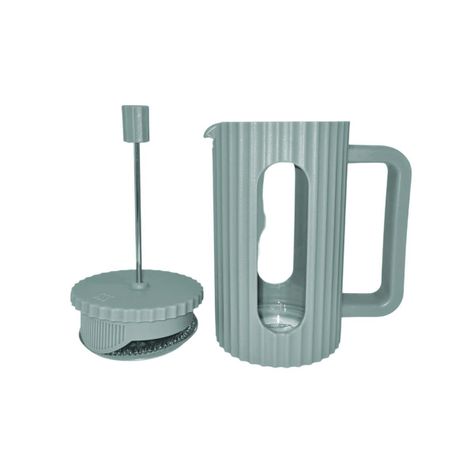 Cafetera Embolo Amalfi Turquesa 600 ml Oroley-2