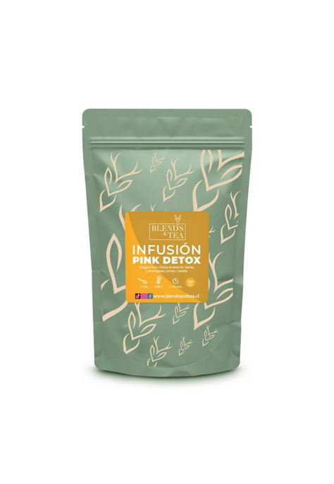 Infusion Pink Detox 100 gr Blends & Tea-0
