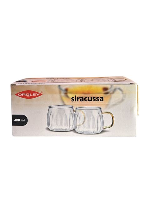 Set 2 tazas 400 ml Siracussa Oroley-1