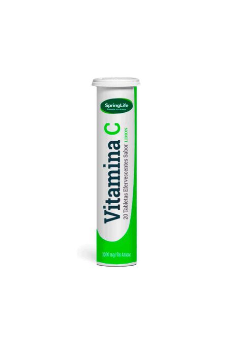 Vitamina C Efervescente 20 Tabletas Springlife-0