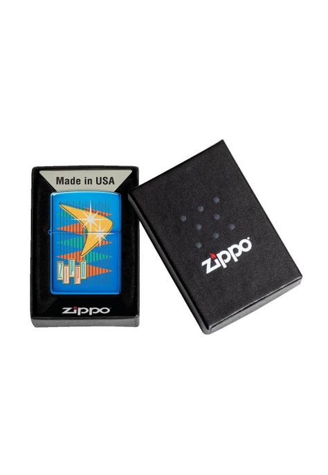 Encendedor Zippo Retro Design Azul ZP49768-3