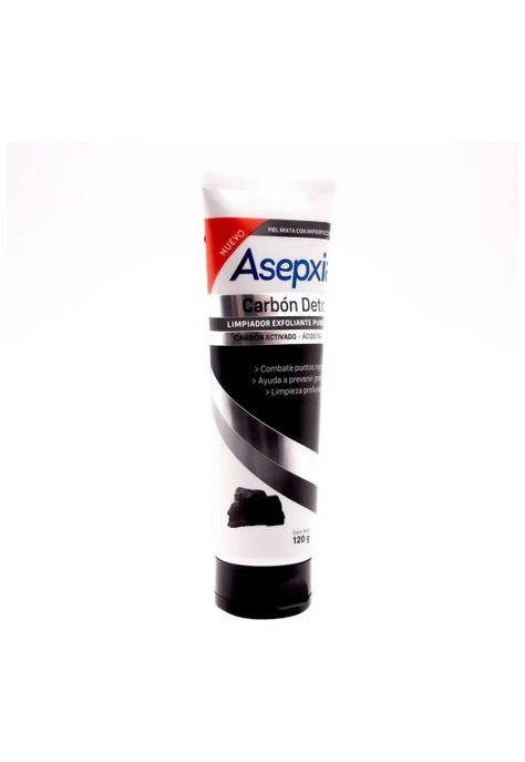 Asepxia Carbón Detox Crema Exfoliante Purificante 120g-1