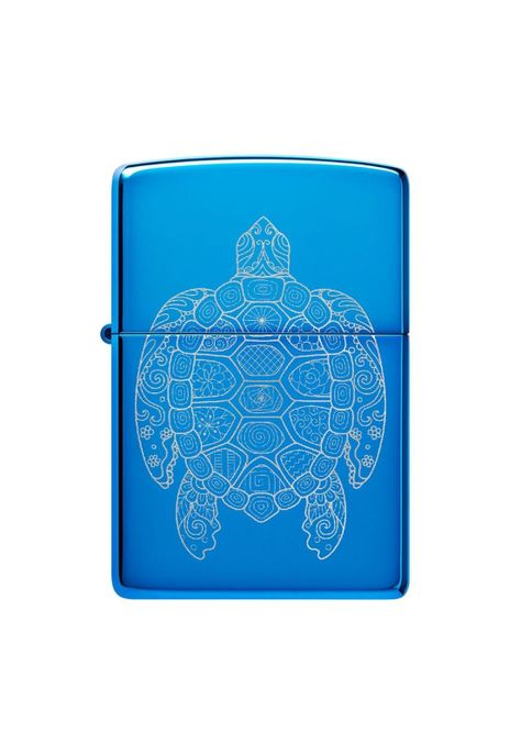 Encendedor Zippo Zen Turtle Design Azul ZP46177-0