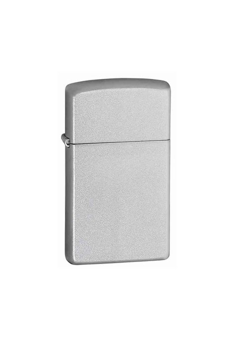 Encendedor Zippo Slim Satin Chrome Plateado ZP1605-2