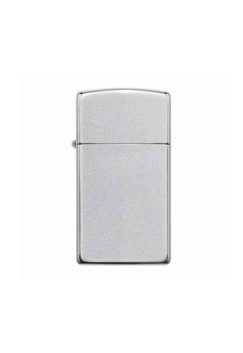 Encendedor Zippo Slim Satin Chrome Plateado ZP1605-3