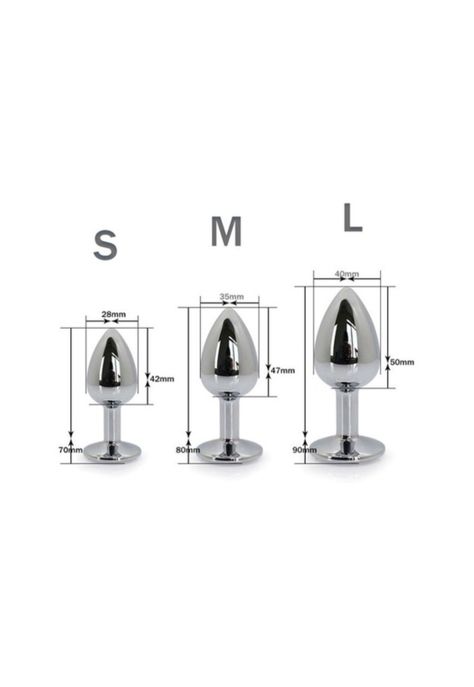 Plug Anal Dilatador Silicona Corazon Negro Set de 3 Medidas-1